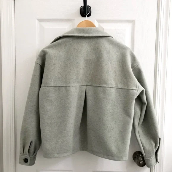 Beachlunchlounge Utility Jacket Cropped Relaxed Fit - Picture 3 of 6